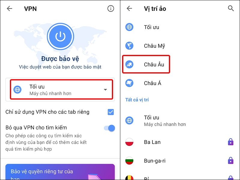 Cách sử dụng VPN trên trình duyệt Opera