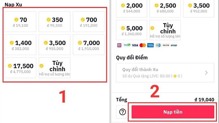 Nạp xu TikTok (Hình 13)