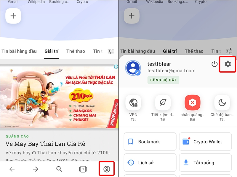 Cách kích hoạt tính năng chặn theo dõi trên Opera