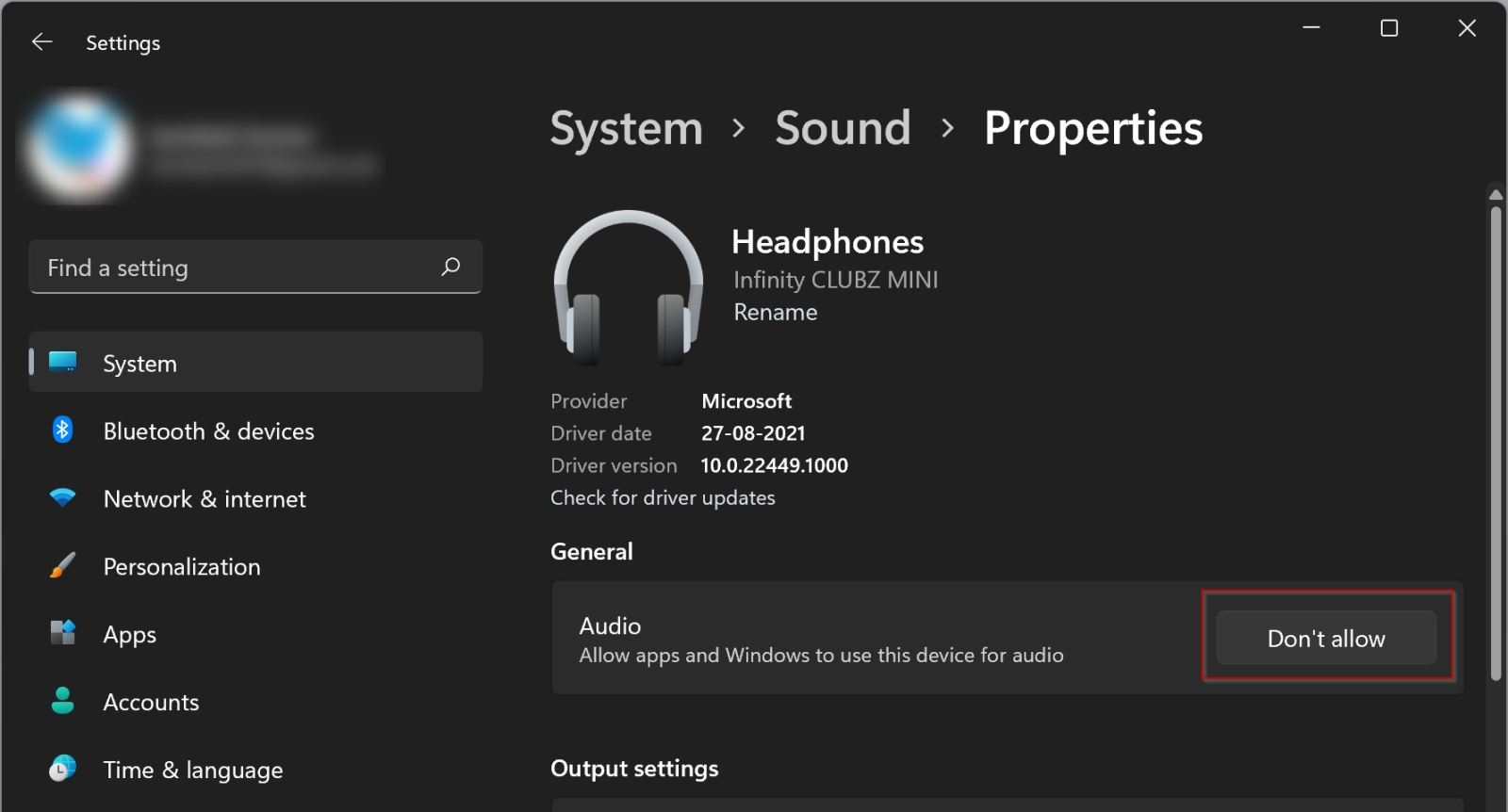 Chia sẻ cách sửa lỗi No output devices found trên Windows 11 (3)