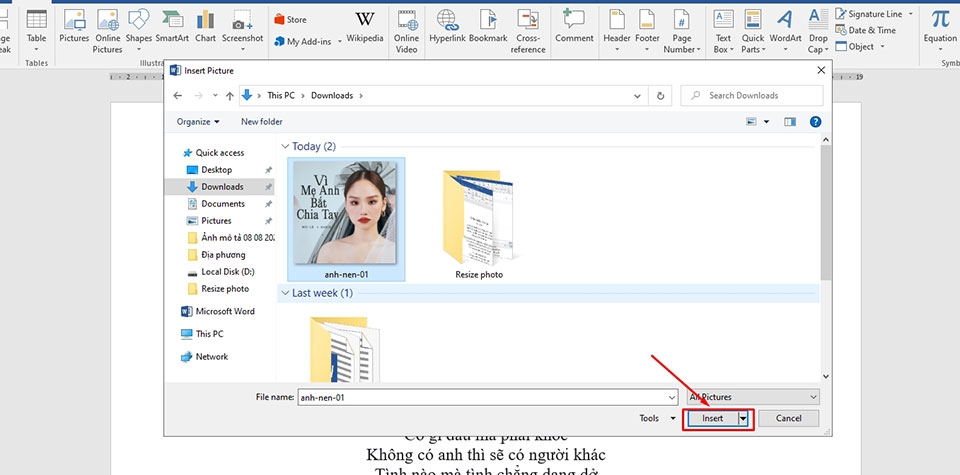 Tạo hình nền trong Word - Ảnh 05