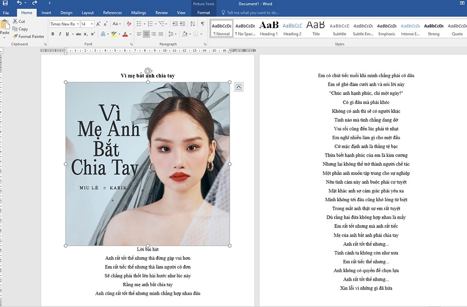 Tạo hình nền trong Word - Ảnh 06
