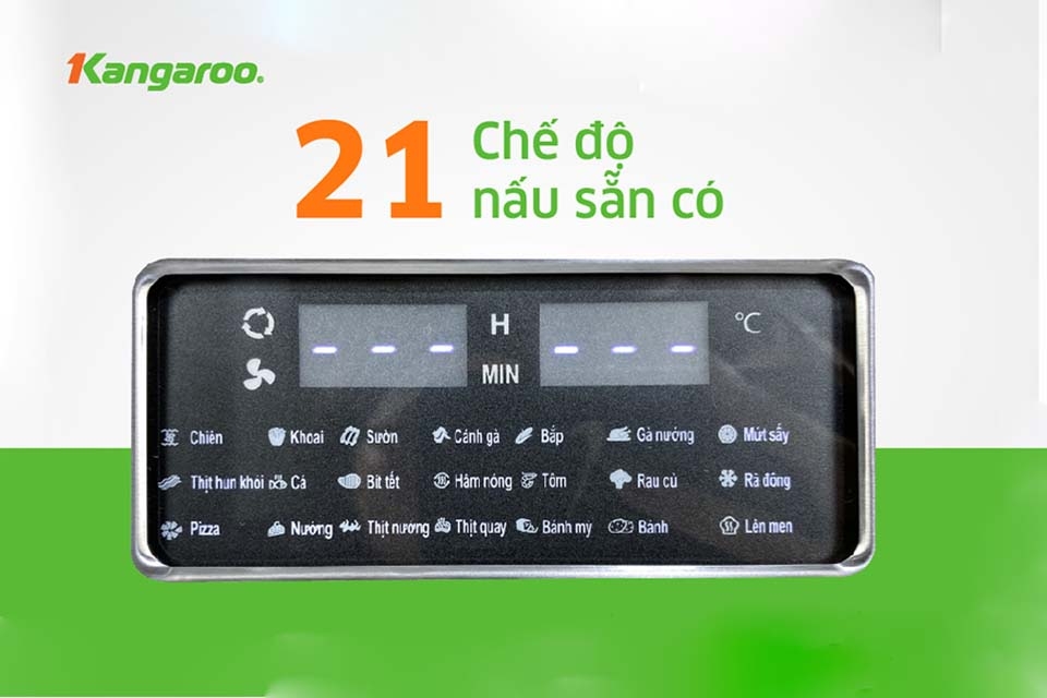 Review Nồi chiên không dầu điện tử Kangaroo KG15AF3A - hình 3