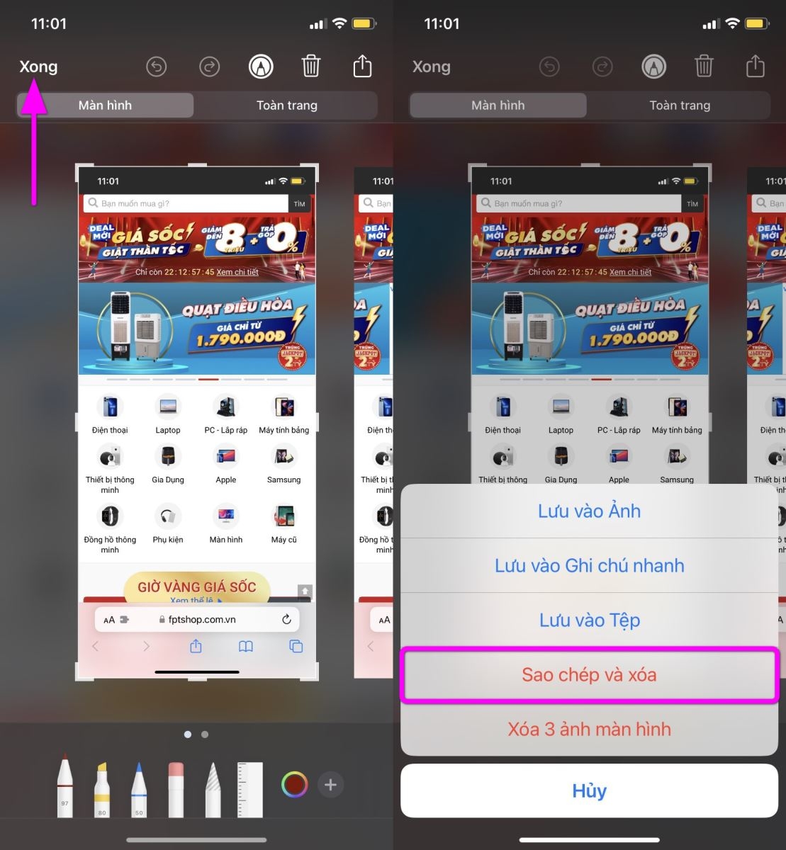 Cách dọn dẹp ảnh chụp màn hình trên iPhone - Ảnh 1