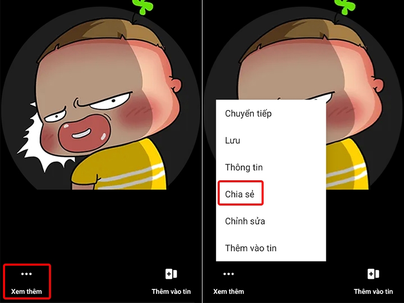 Cách chia sẻ ảnh trực tiếp từ Messenger sang Zalo