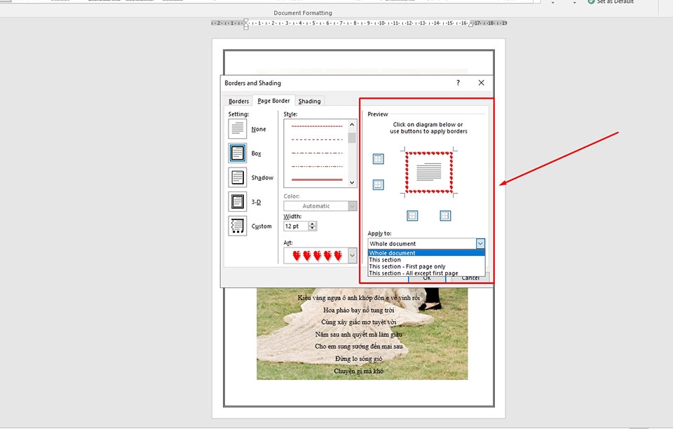 Cách thêm đường viền vào trang trong Microsoft Word - Ảnh 09