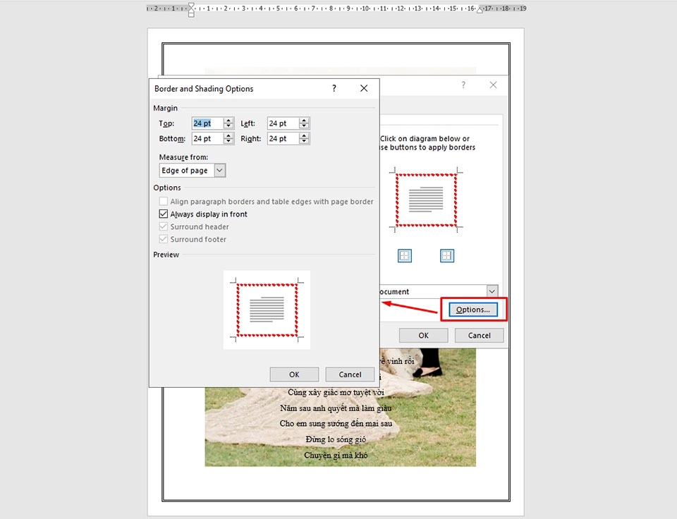 Cách thêm đường viền vào trang trong Microsoft Word - Ảnh 10