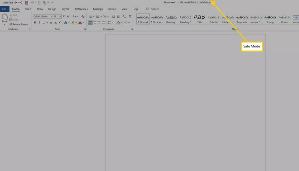 Lỗi Word không phản hồi - Ảnh 03 Lỗi Word không phản hồi - Ảnh 03