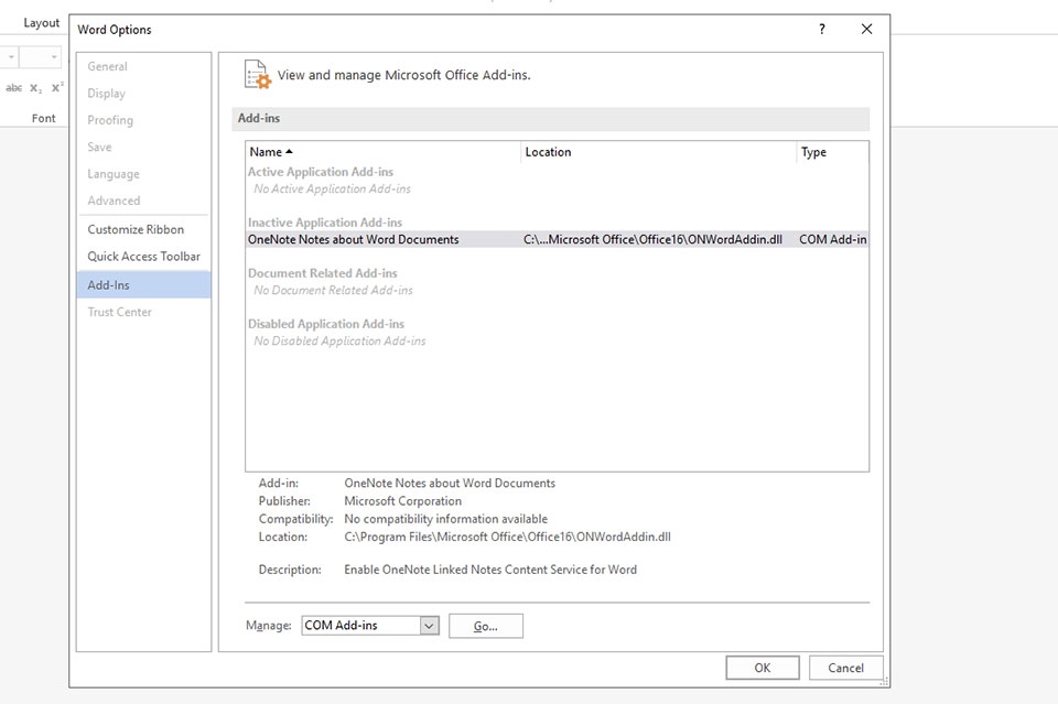 Lỗi Word không phản hồi - Ảnh 04 Lỗi Word không phản hồi - Ảnh 04