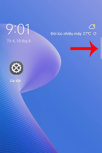 Cách bật thanh bên thông minh trên điện thoại Realme