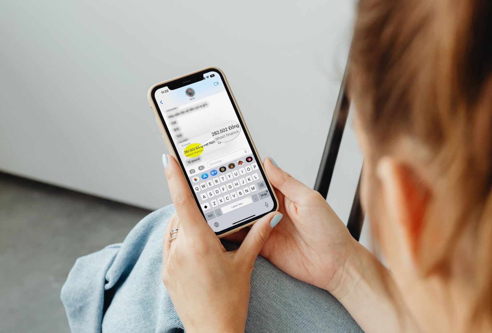 Cách chuyển đổi nhanh đơn vị tính trên iPhone