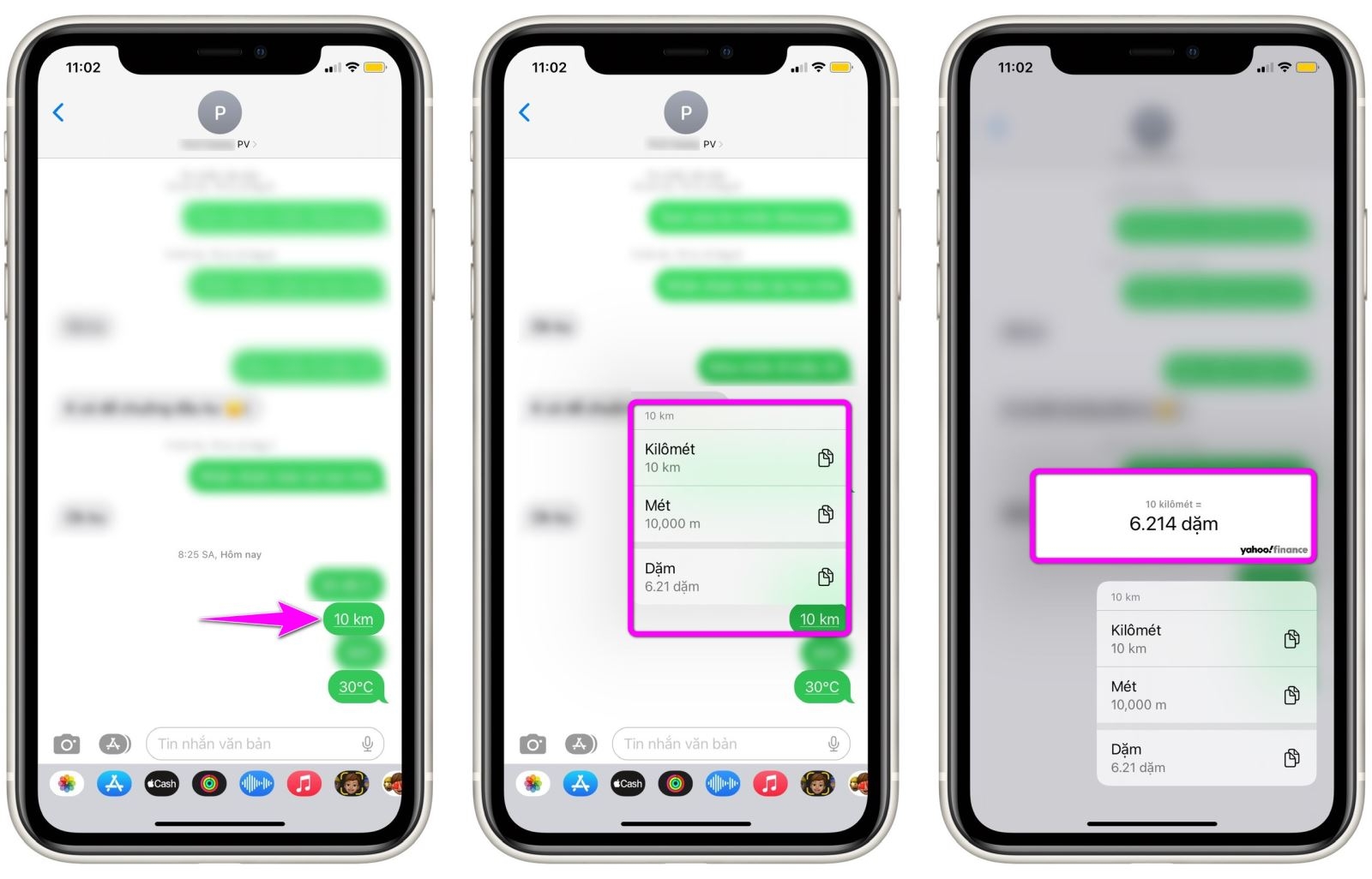 Cách chuyển đổi nhanh đơn vị tính trên iPhone - Ảnh 1