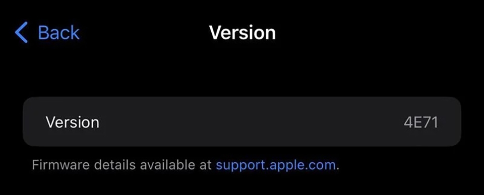 Apple bắt đầu chia sẻ các tính năng mới có trong bản cập nhật firmware của AirPods Apple bắt đầu chia sẻ các tính năng mới có trong bản cập nhật firmware của AirPods