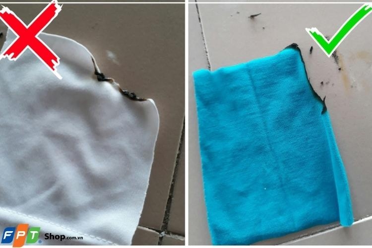 Nhận biết vải cotton thông qua phương pháp nhiệt học