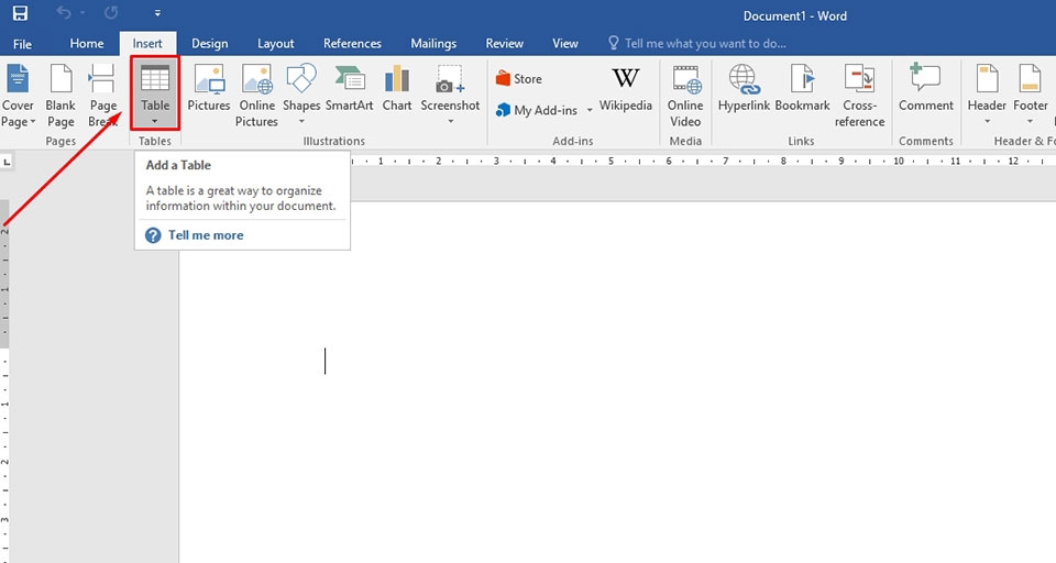 Cách tô màu bảng trong Word - Ảnh 02
