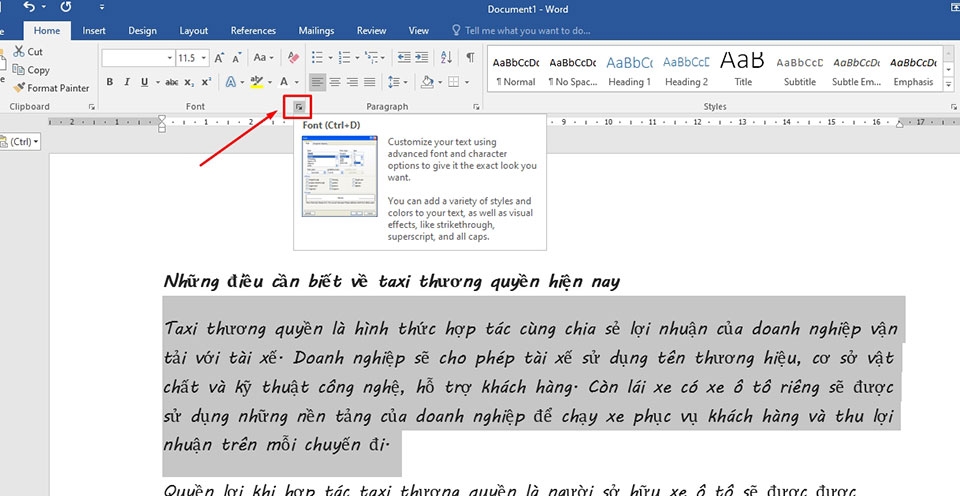 Cách ẩn hiện đoạn văn bản trong Word - Ảnh 04
