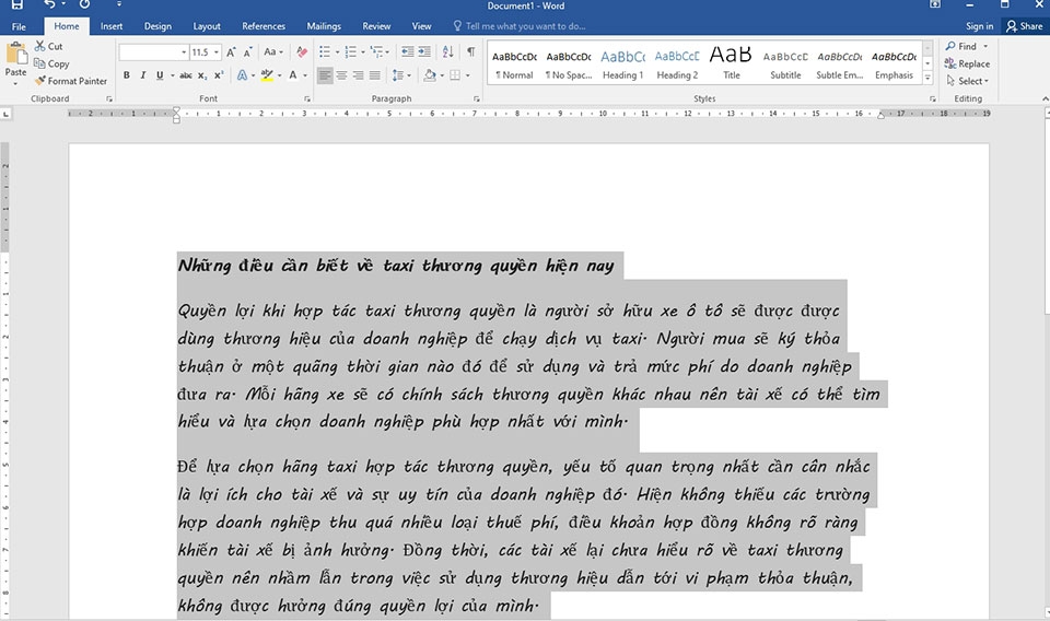 Cách ẩn hiện đoạn văn bản trong Word - Ảnh 07