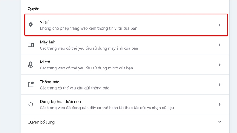 Cách tắt hoặc bật dịch vụ vị trí trên Opera bằng máy tính