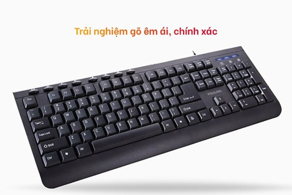 Bàn phím máy tính giá rẻ dưới 1 triệu tốt nhất 2022 - Prolink PKCM-2006
