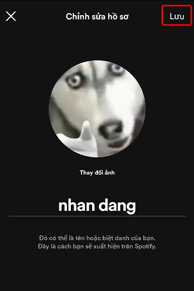 Hướng dẫn cập nhật ảnh đại diện trên Spotify