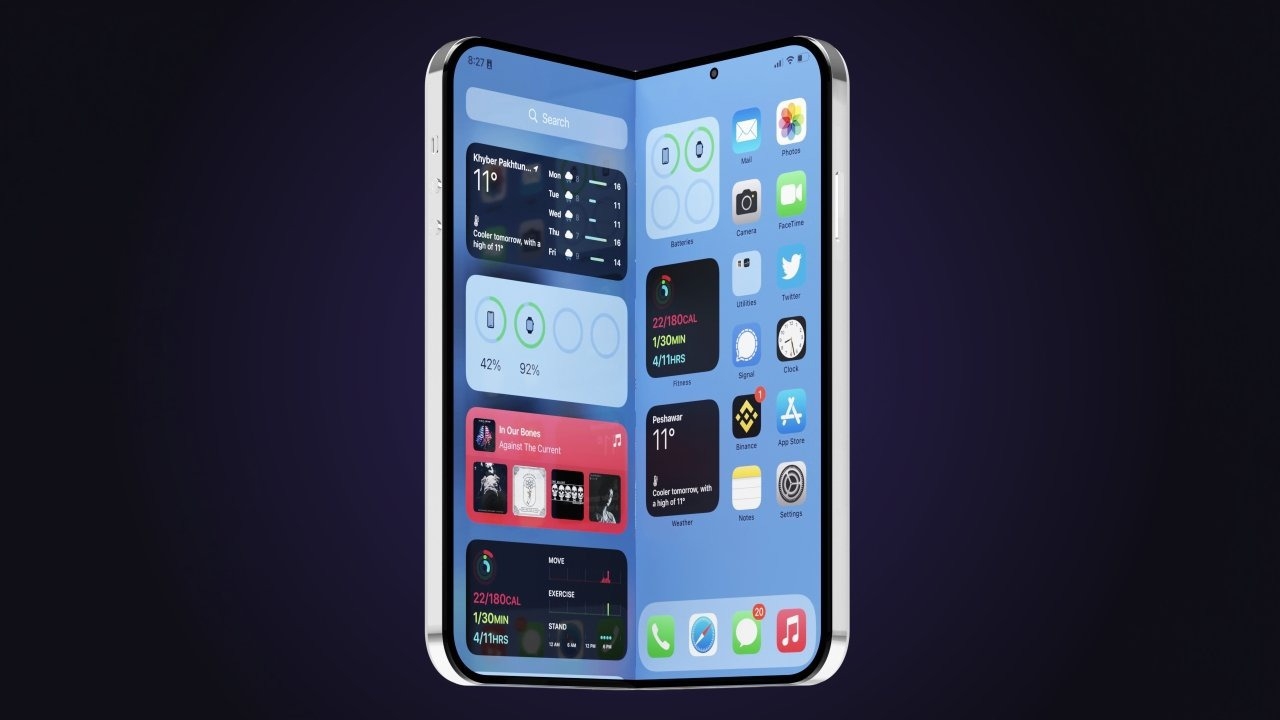 iPhone gập