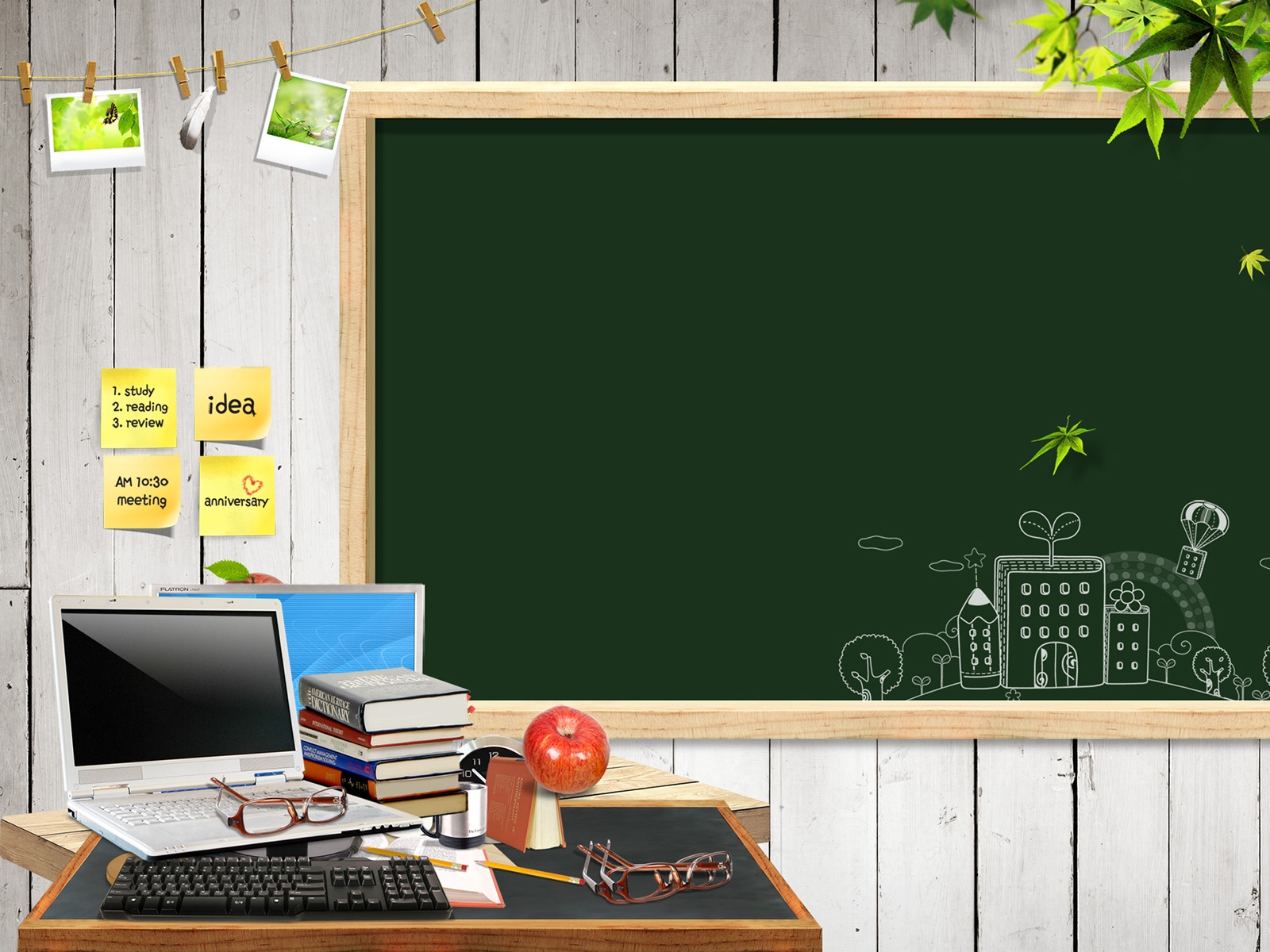 Hình nền PowerPoint học tập 7