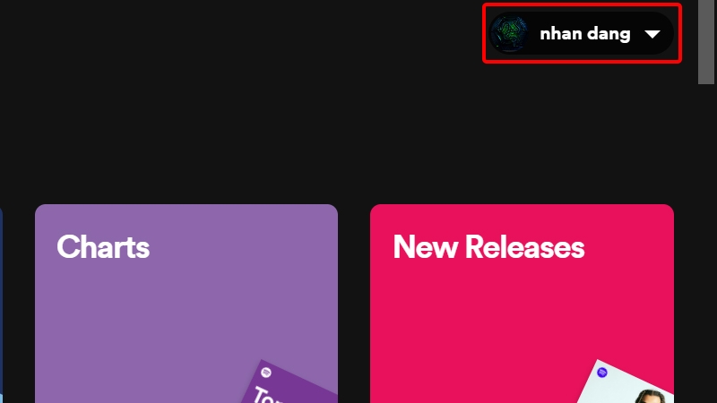Cách thay đổi ngôn ngữ Spotify sang tiếng Việt trên máy tính