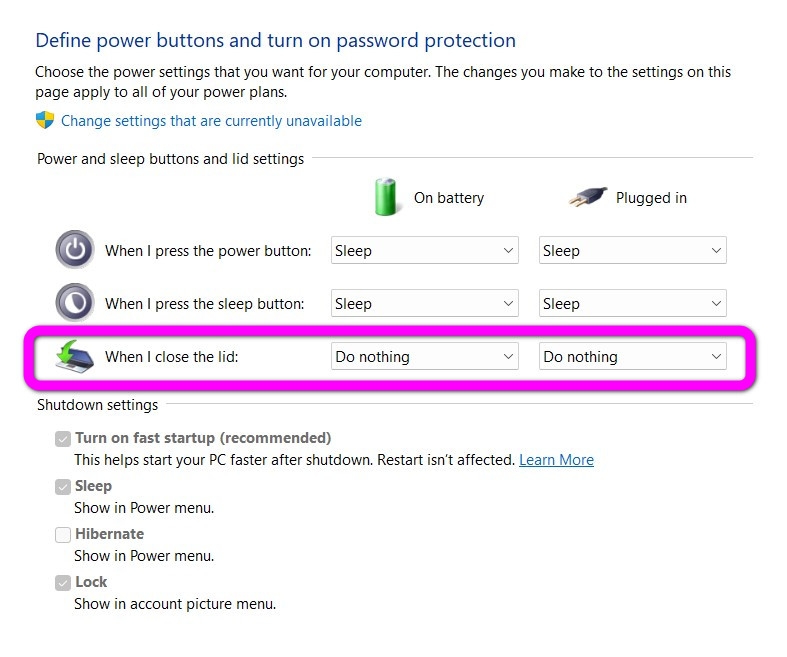 Cách sử dụng laptop với màn hình ngoài khi gập màn hình - Ảnh 4