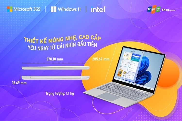 THIẾT KẾ MỎNG NHẸ, CAO CẤP YÊU NGAY TỪ CÁI NHÌN ĐẦU TIÊN