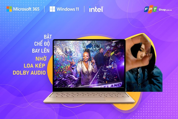 BẬT CHẾ ĐỘ BAY LÊN NHỜ LOA KÉP DOLBY AUDIO