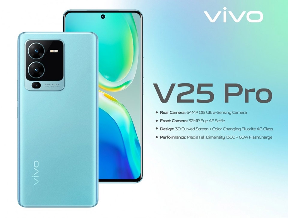Vivo V25 Pro 5G ra mắt (ảnh 1) Vivo V25 Pro 5G ra mắt (ảnh 1)