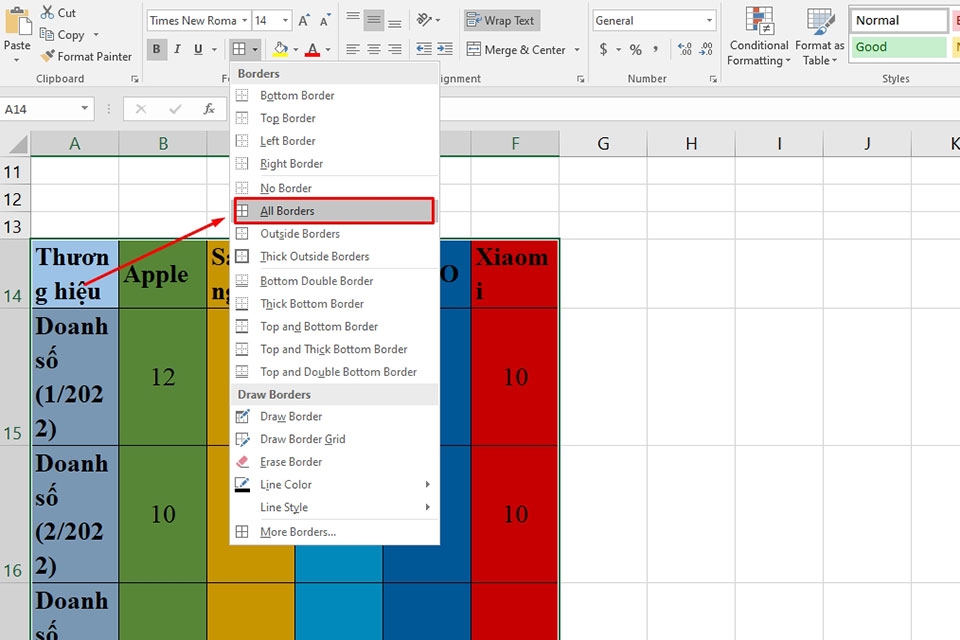 Chuyển hàng thành cột trong Word - Ảnh 07 Chuyển hàng thành cột trong Word - Ảnh 07