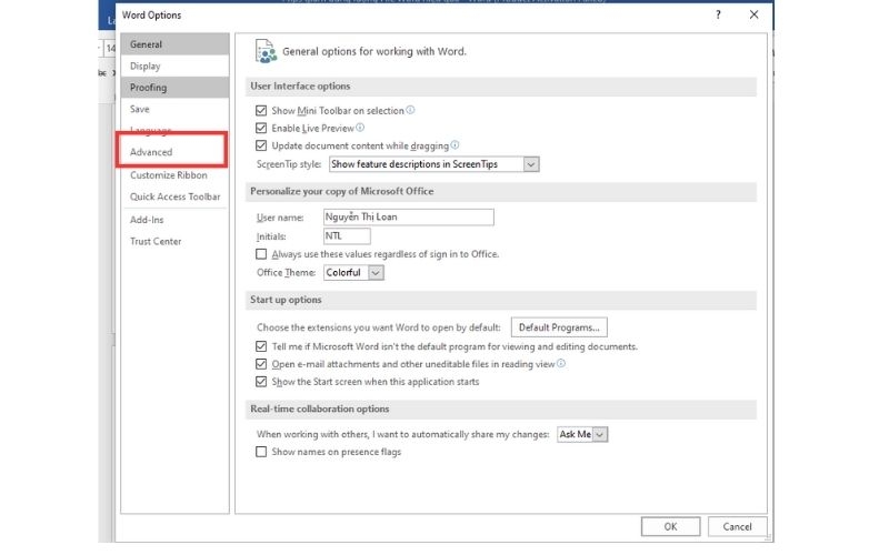 giảm dung lượng file word 5