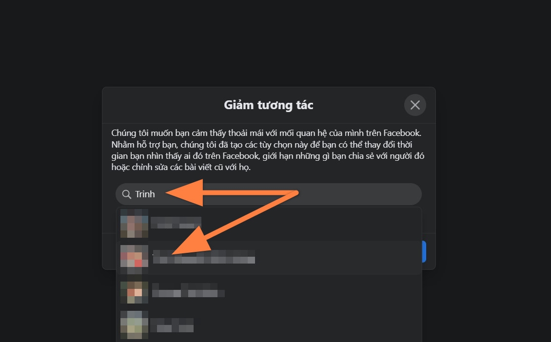 Cách giảm tương tác với người yêu cũ trên Facebook - Ảnh 1