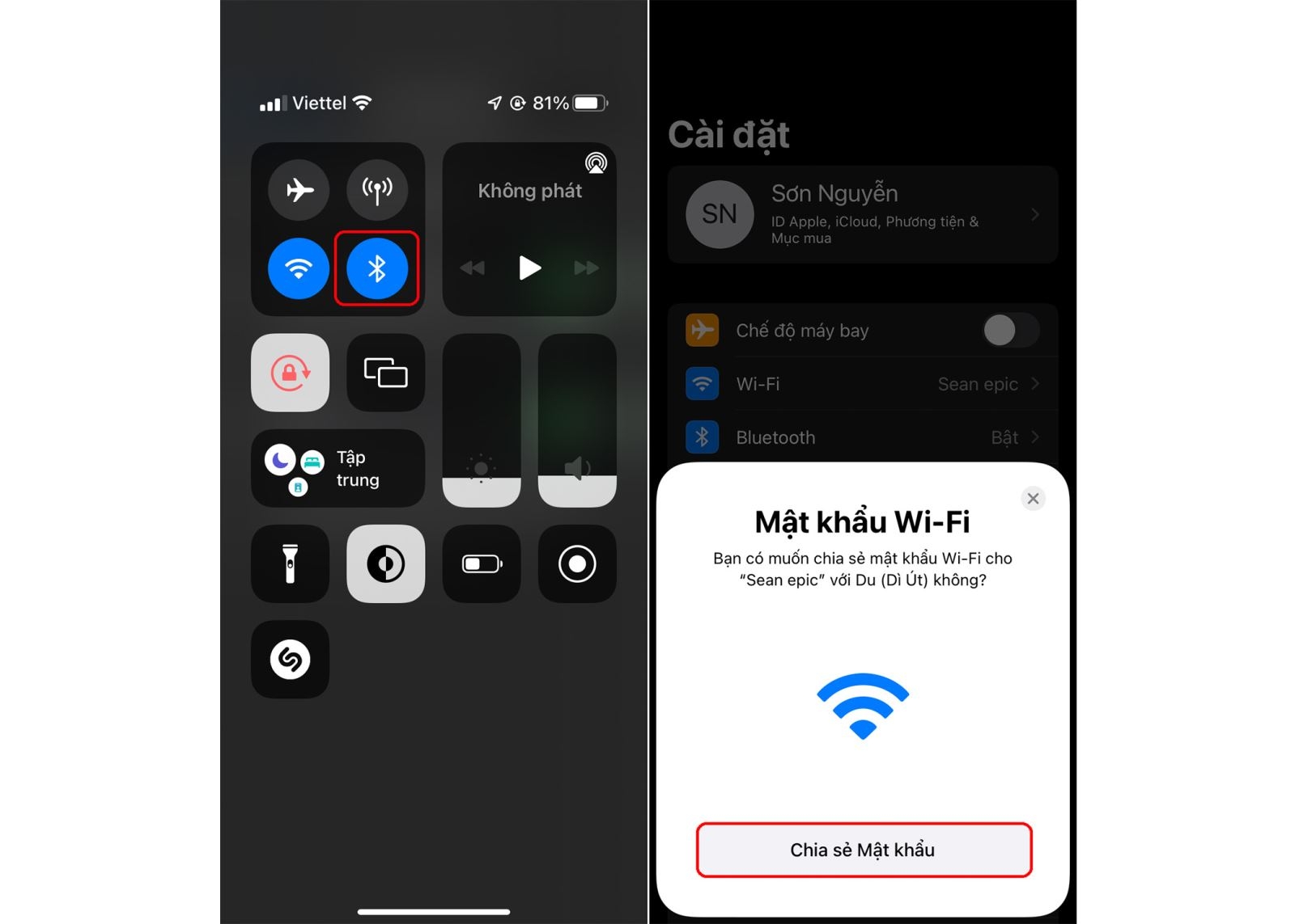 Làm sao để chia sẻ Wi-Fi trên iPhone? Làm sao để chia sẻ Wi-Fi trên iPhone? 6