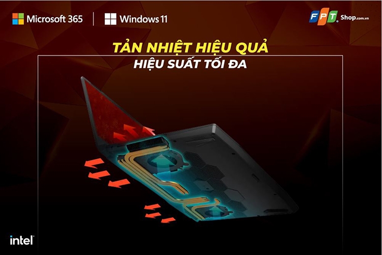 Tìm laptop chiến game? Đã có MSI Gaming Katana GF66 11UC-641VN 8