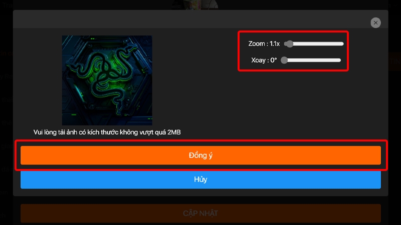 Hướng dẫn thay đổi ảnh đại diện trên ứng dụng FPT Play bằng máy tính