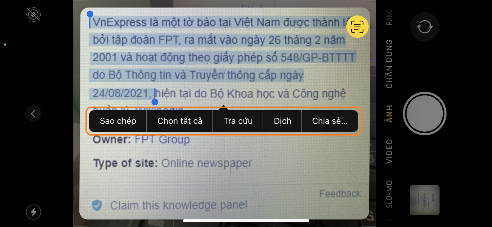 Live Text là gì? Ưu nhược điểm và cách sử dụng ra sao? 5