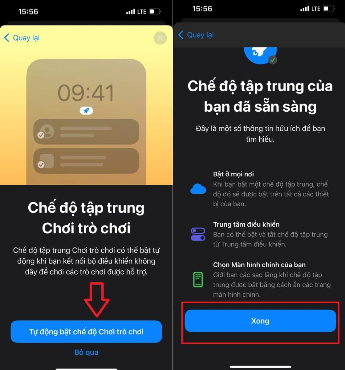Game Mode iPhone
