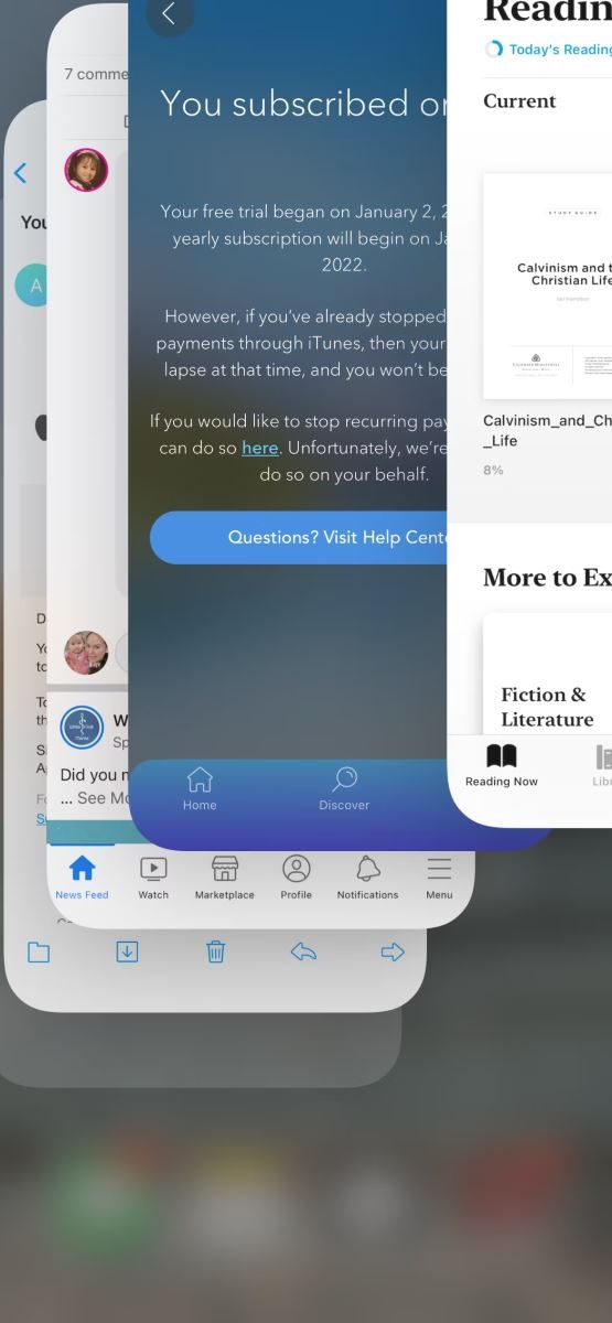 Đóng ứng dụng trên iPhone
