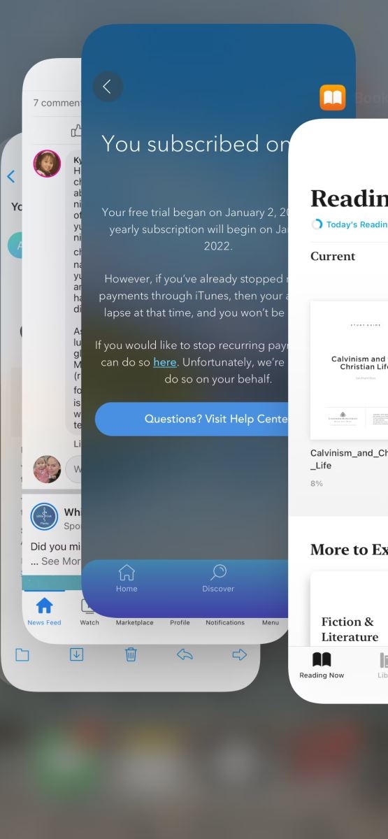 Đóng ứng dụng trên iPhone