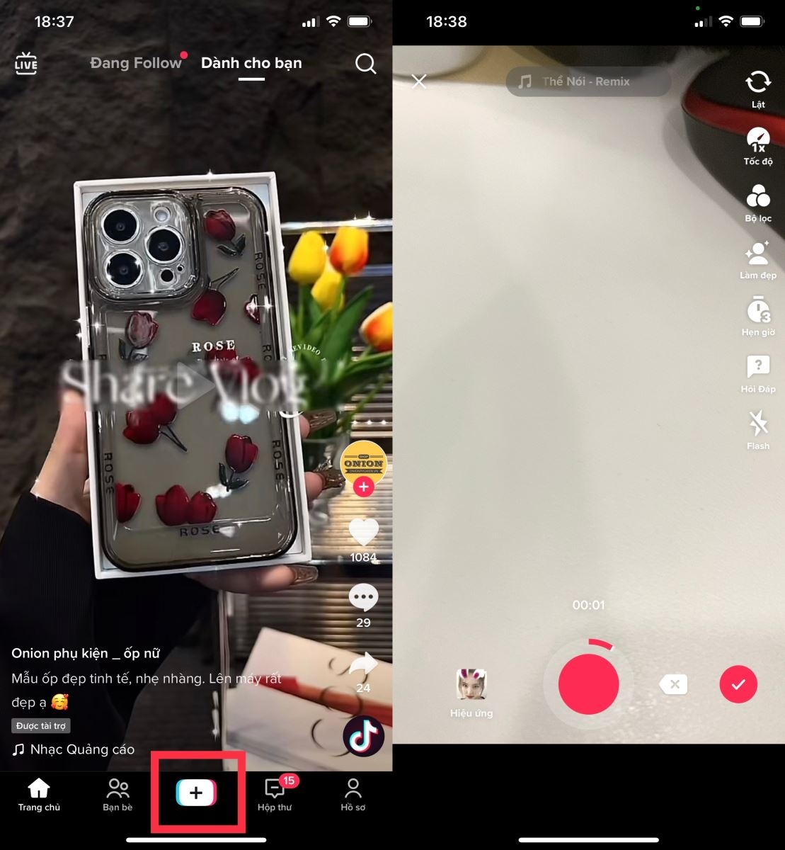 Cách sử dụng tiktok - Đăng video tiktok