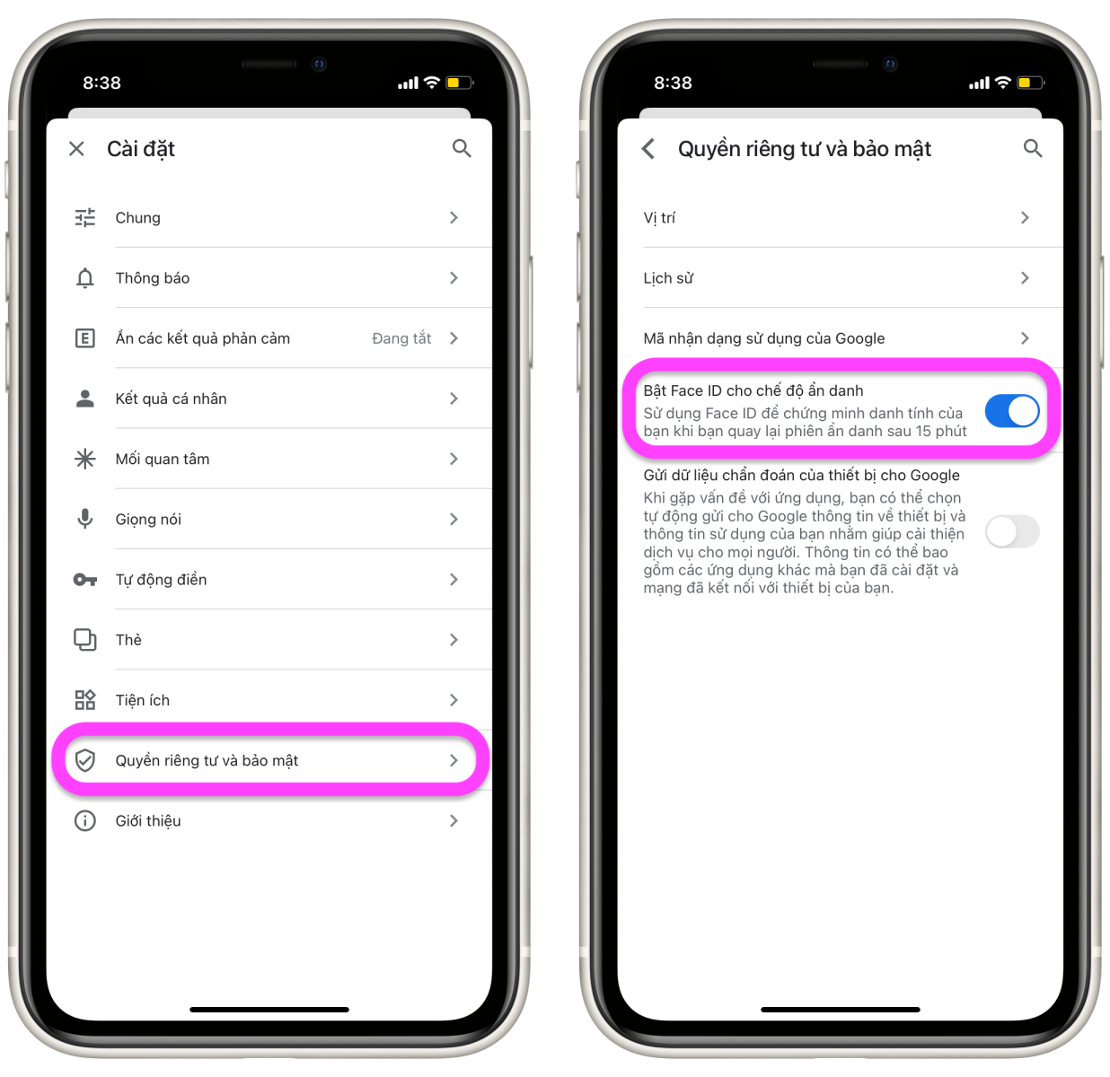 Cách khóa các tab riêng tự nhạy cảm trên iPhone bằng Face ID - Ảnh 5