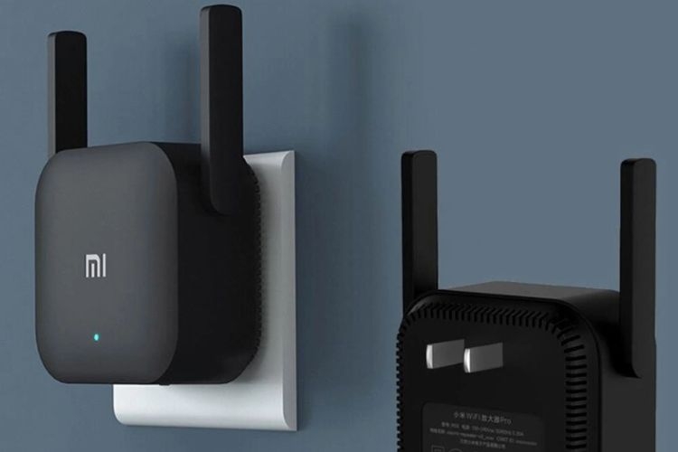 Thiết bị kích sóng Mi Extender Pro mở vùng Wifi hiệu quả