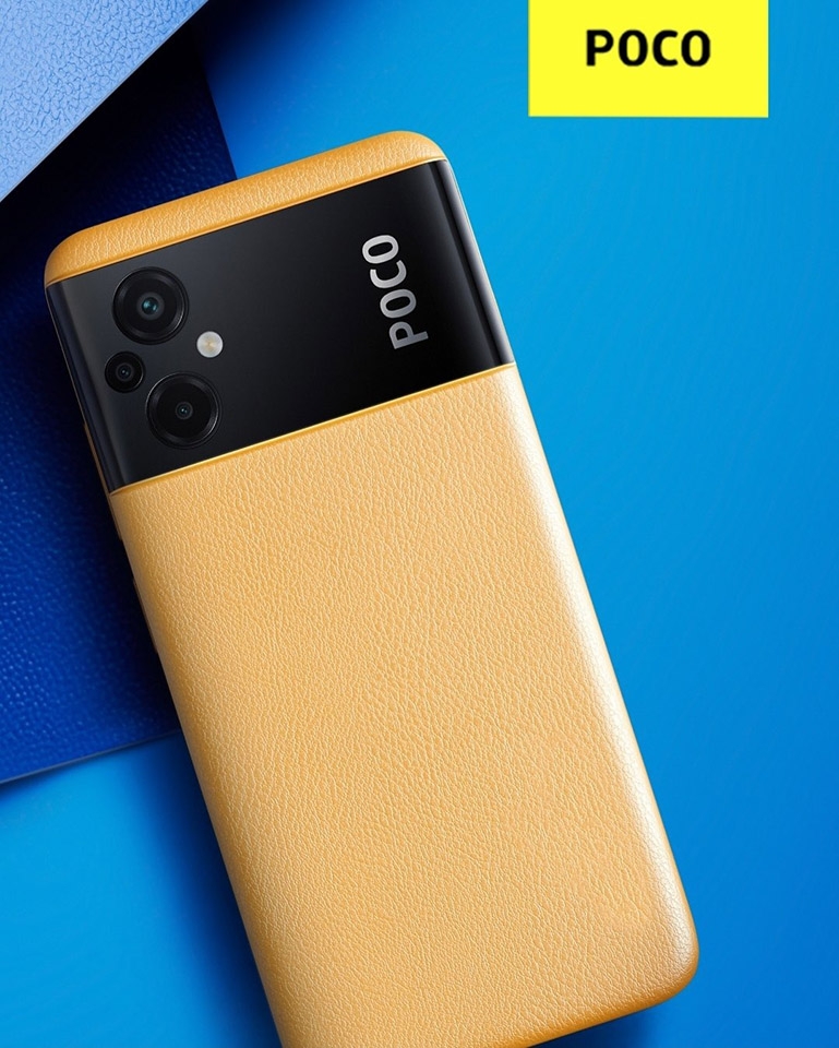 Xiaomi POCO M5 lộ ảnh render với thiết kế ấn tượng