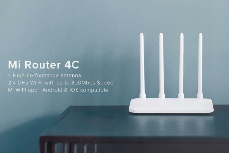 Đa dạng tiện ích với bộ phát Wifi Xiaomi Mi Router 4C