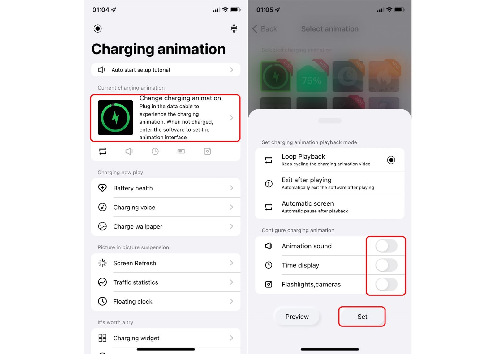 Hướng dẫn cách tạo hiệu ứng sạc pin cho iPhone Hướng dẫn cách tạo hiệu ứng sạc pin cho iPhone 2