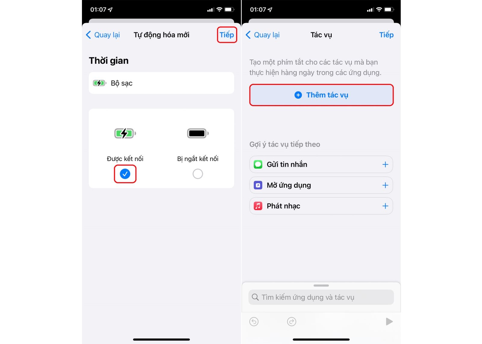 Hướng dẫn cách tạo hiệu ứng sạc pin cho iPhone Hướng dẫn cách tạo hiệu ứng sạc pin cho iPhone 5