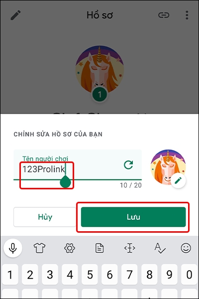 Cách đổi tên người chơi trong ứng dụng Play Games