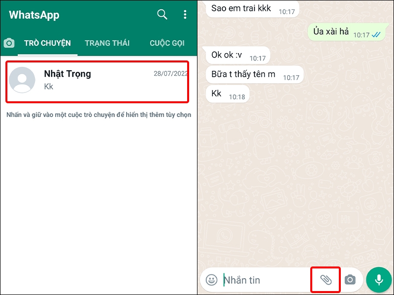 Cách chia sẻ vị trí hiện thời bằng ứng dụng WhatsApp